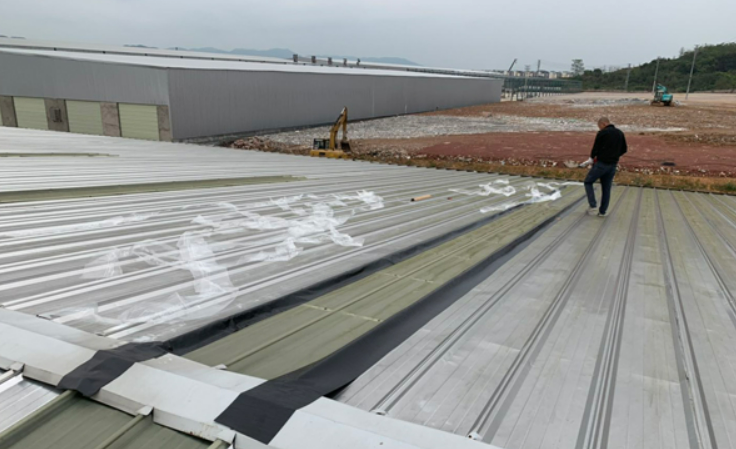 房县厂房屋面防水维修案例